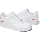 Supreme Logo Nike Low White Air Force 1